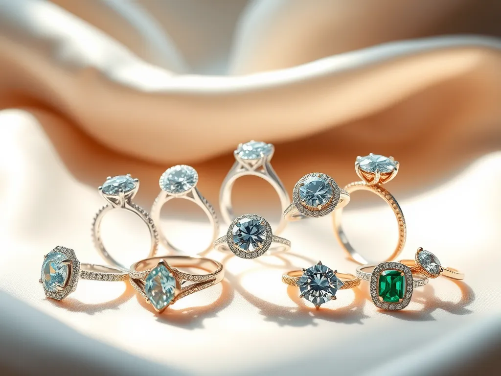 Luxury engagement rings