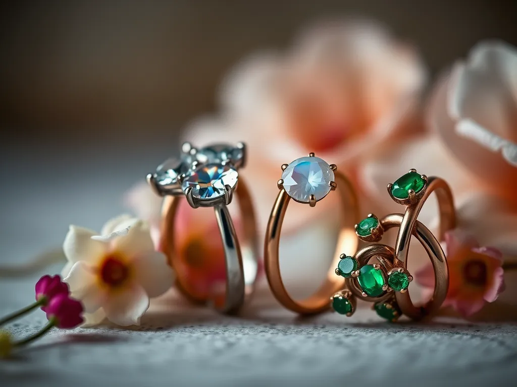 Unique engagement rings for her