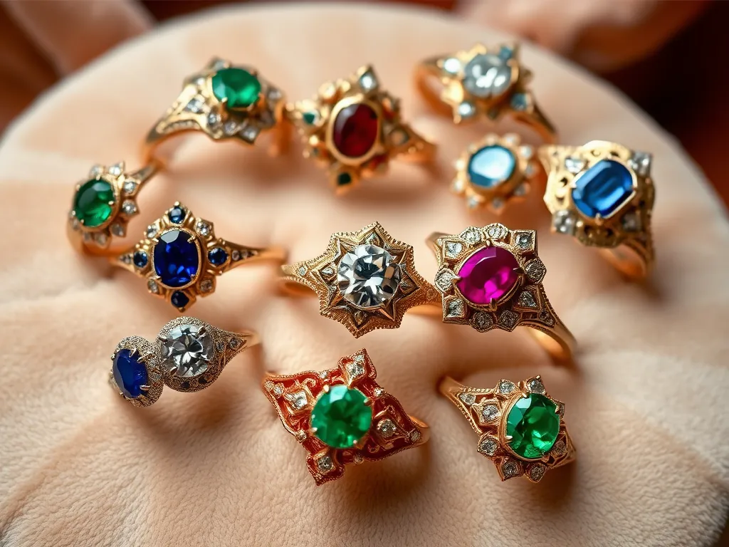 Vintage engagement ring designs